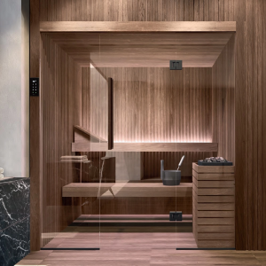 Sauna finlandese Eden in legno Thermo Wood Sauna Vita 2