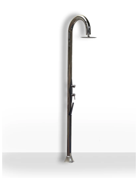 Doccia da esterno in acciaio inox 316L Diamond