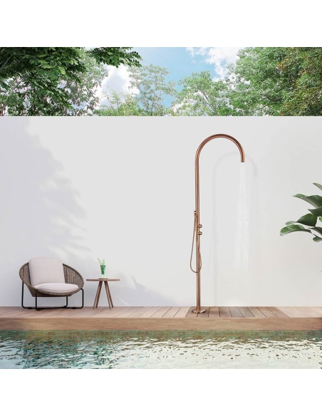 Colonna doccia acqua calda-fredda con doccetta Atena Ama Luxury Shower