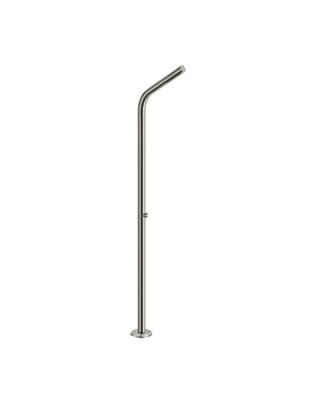 Set esterno monocomando doccia ø60 mm Inox Collection Cristina Rubinetterie