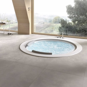 Vasca Airpool ad incasso con ricircolo Hafro Bolla Sfioro 190