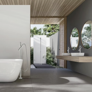 Doccia acqua calda-fredda Stella con doccetta Ama Luxury Shower