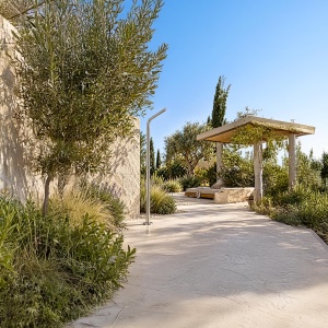 Doccia Outdoor in acciaio inossidabile Cristina Rubinetterie