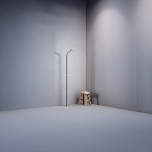 Set esterno monocomando doccia ø60 mm Inox Collection Cristina Rubinetterie